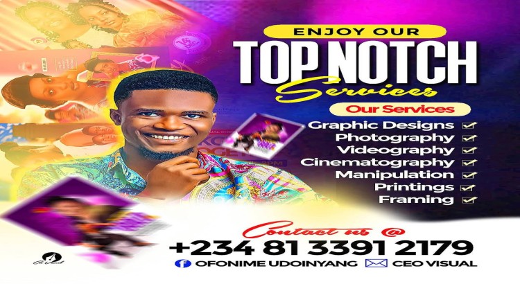 We create and designs topnotch graphics for brands